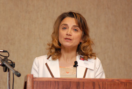 Prof. Oliana Carnevali from Università Politecnica delle Marche in Italy